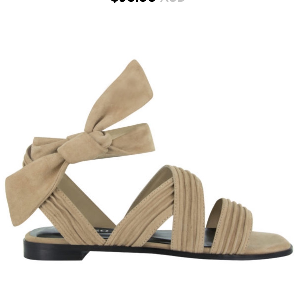 Senso beige suede sandals 39 Haley 8.5